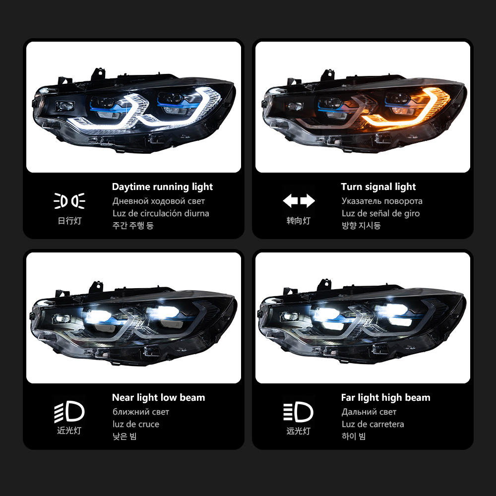 For BMW 4 Series F32 2013-2018  headlight assembly