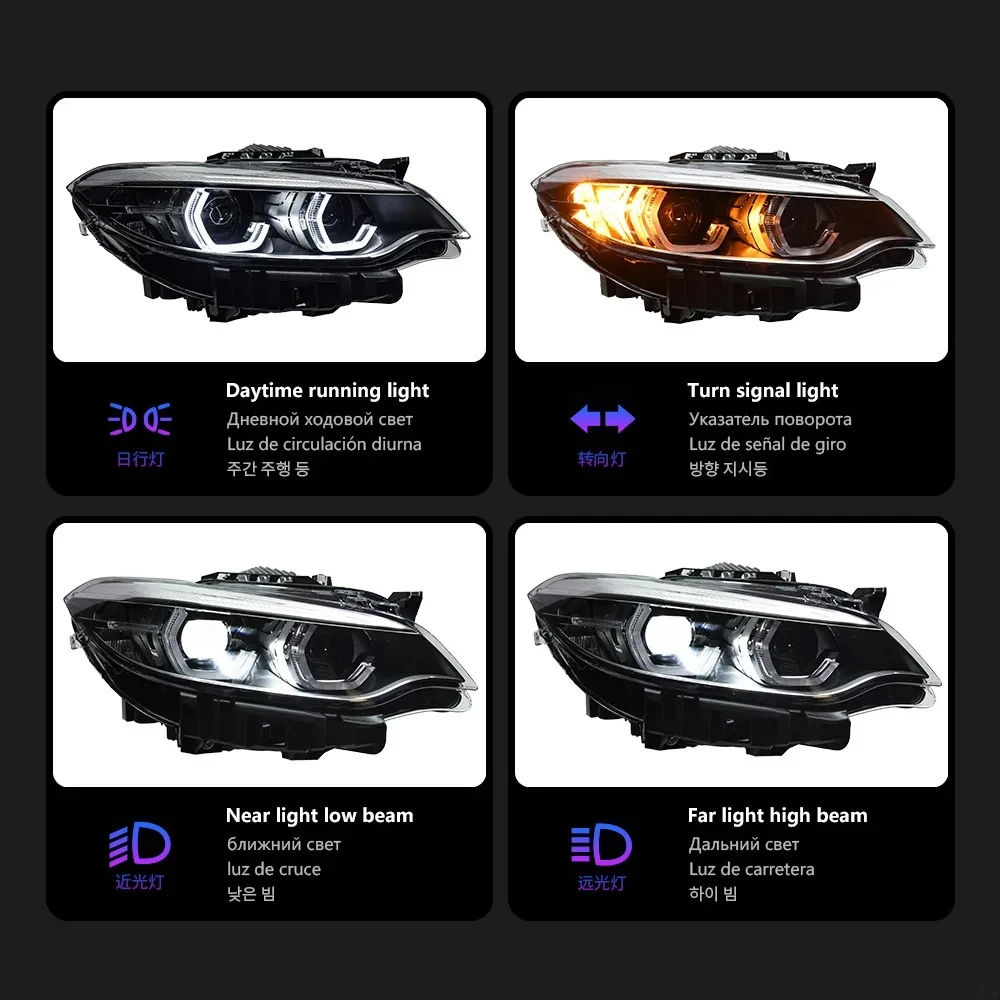 For BMW M2 F22 F44 F47  headlight assembly