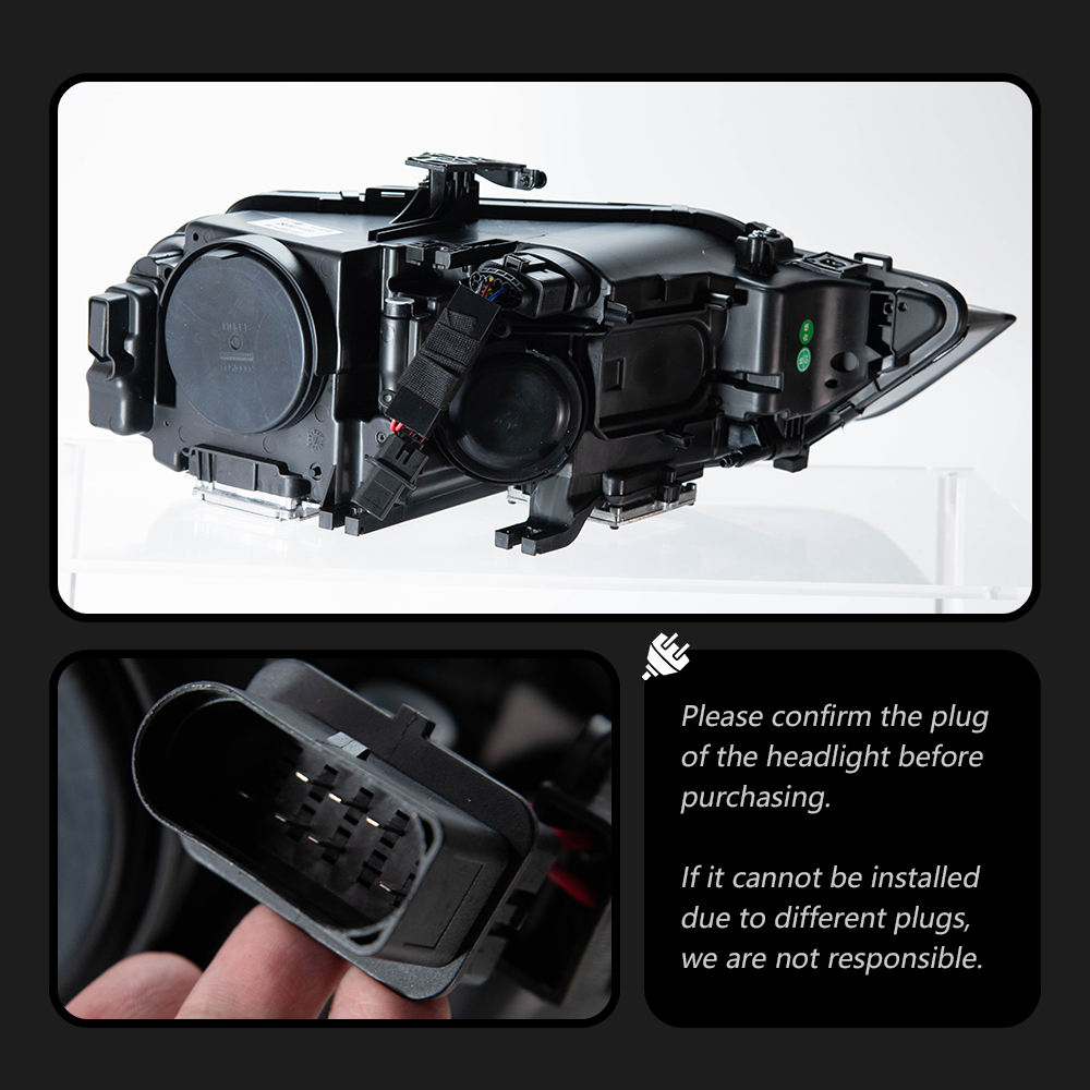 For Audi A4 2013-2016 headlight assembly 