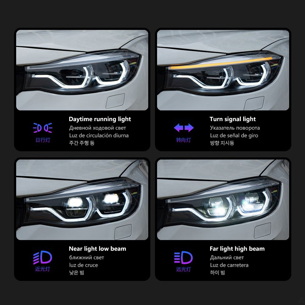 For BMW X3 F34 GT headlight assembly