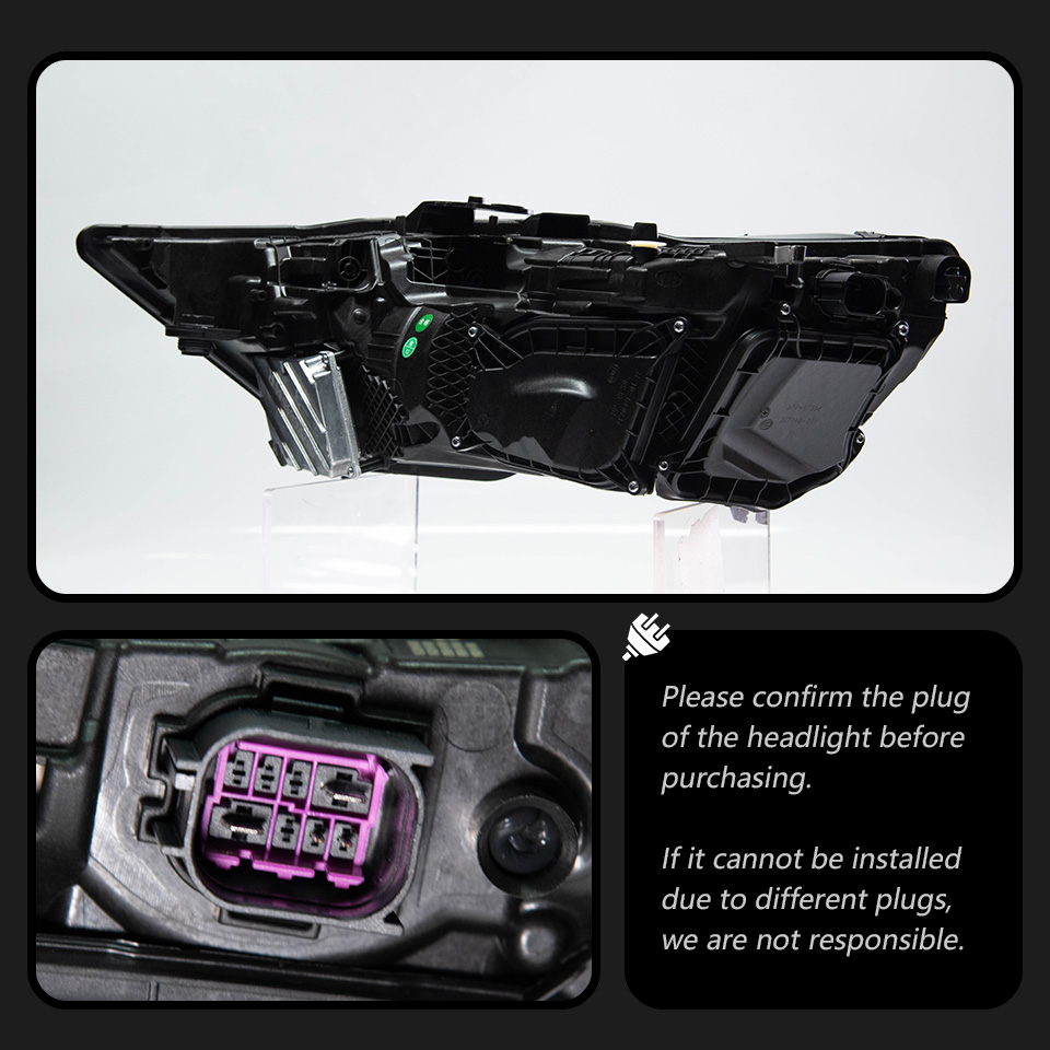 For Audi A6 2019-2023 A6 C8 headlight assembly 