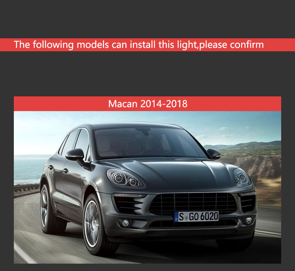For Porsche Cayenne 2014-2019 headlight assembly