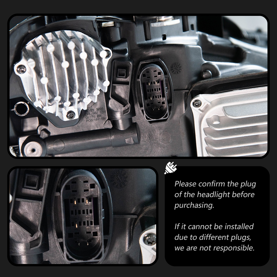 For Mercedes-Benz CLS W218 2012-2017 headlight assembly 