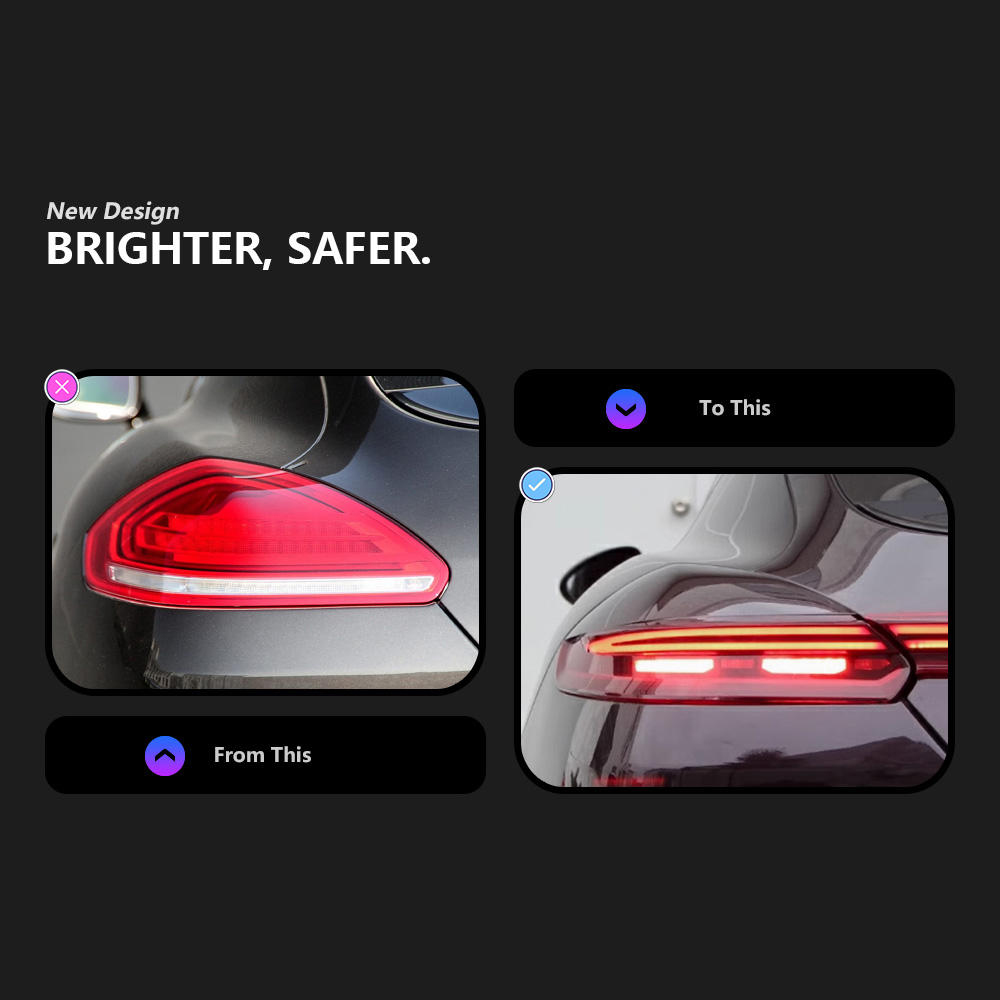 For Porsche Panamera 2014-2016 Taillight assembly