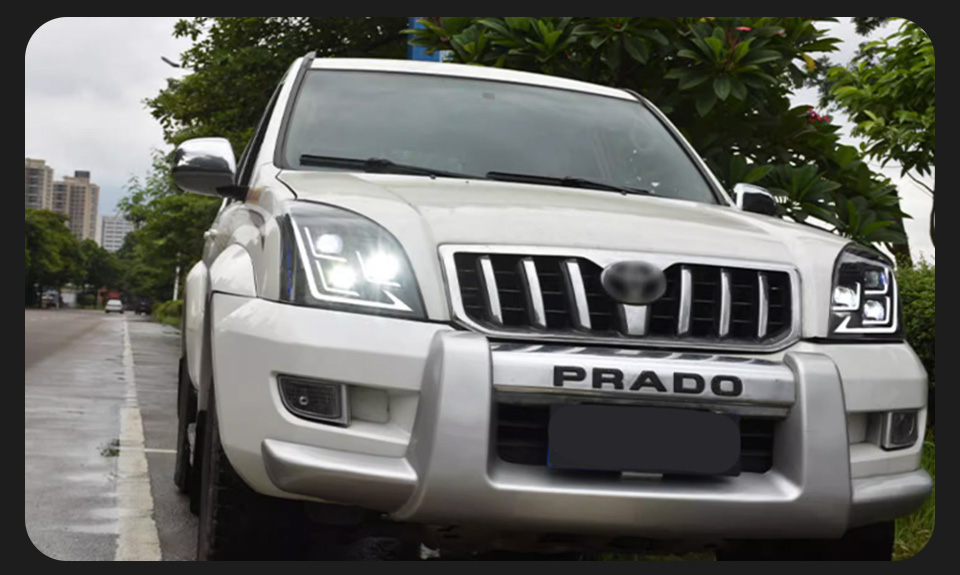 For Toyota Prado 2003-2009 LC100 headlight assembly 