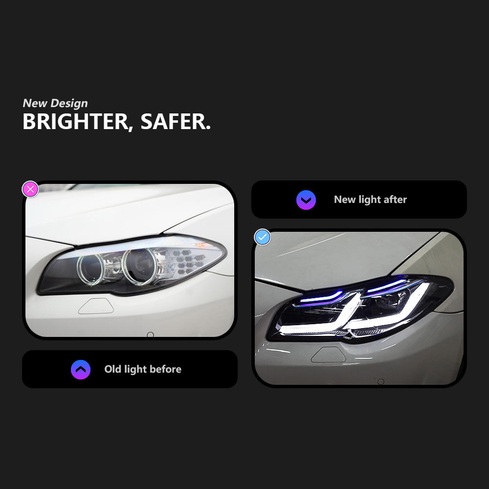 For BMW F10 2010-2016 F18 headlight assembly