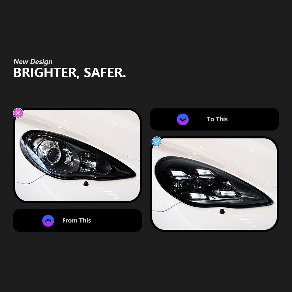 For Porsche Panamera 970 2010-2013 headlight assembly