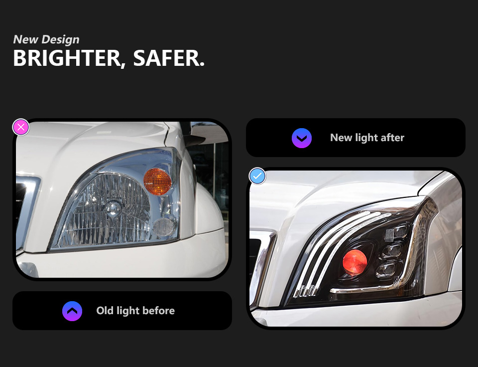 For Toyota Prado 2003-2009 LC100 headlight assembly 