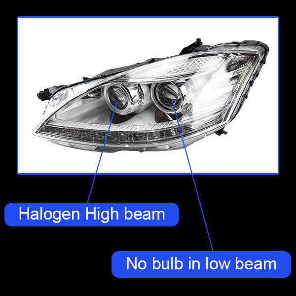 For Mercedes-Benz W221 2006-2009 S-Class headlight assembly 