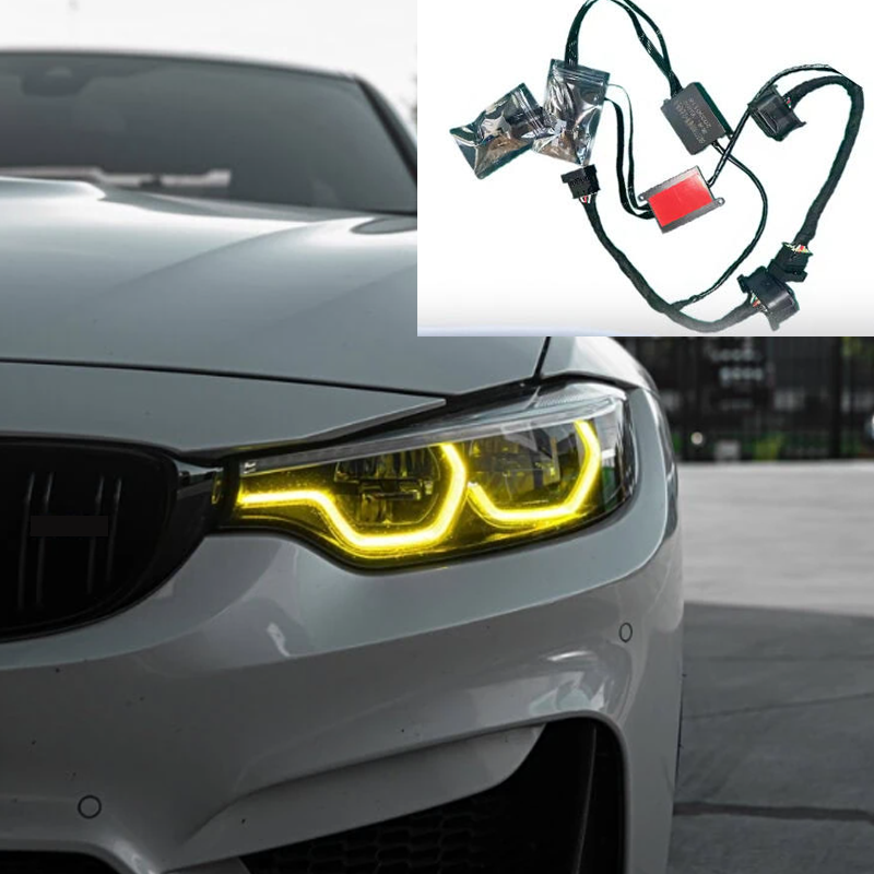 For BMW M3 M4 F80 F82 F83 2018-2020 Two-tone DRL Module