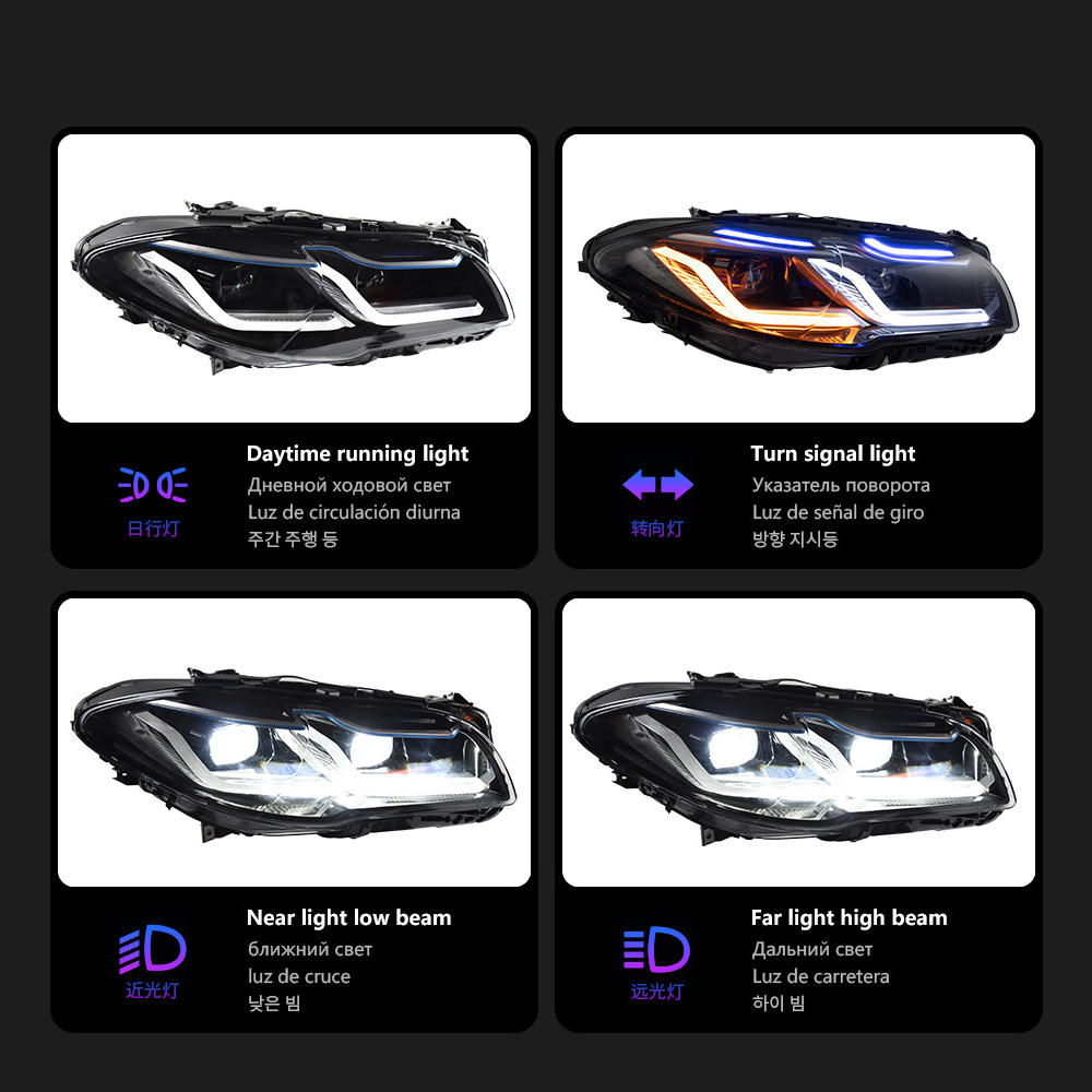 For BMW F10 2010-2016 F18 headlight assembly