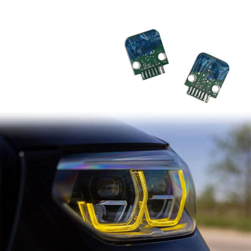 For BMW X3 IX3 X3M X4 X4M G01 F97 F98 Yellow Daytime Running Lights