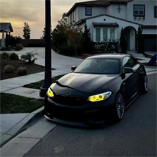 For BMW 2 Series F22 F87 M2 Yellow Daytime Running Light Module