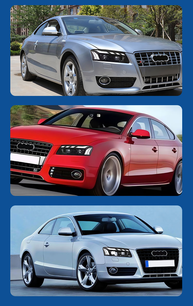 For Audi A5 2008-2012 headlight assembly 