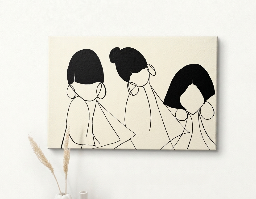 لوحة جدارية فنية