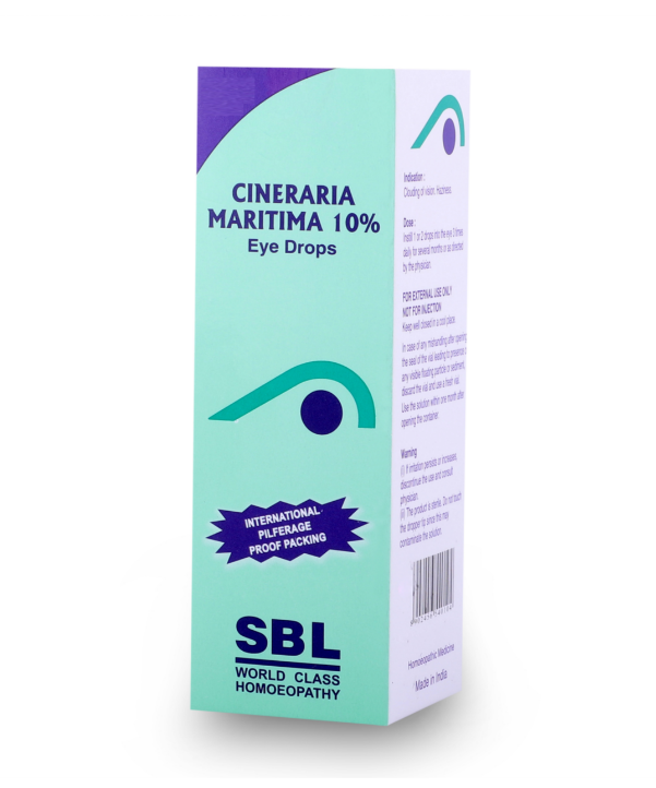 Cineraria Maritima 10% Eye Drops