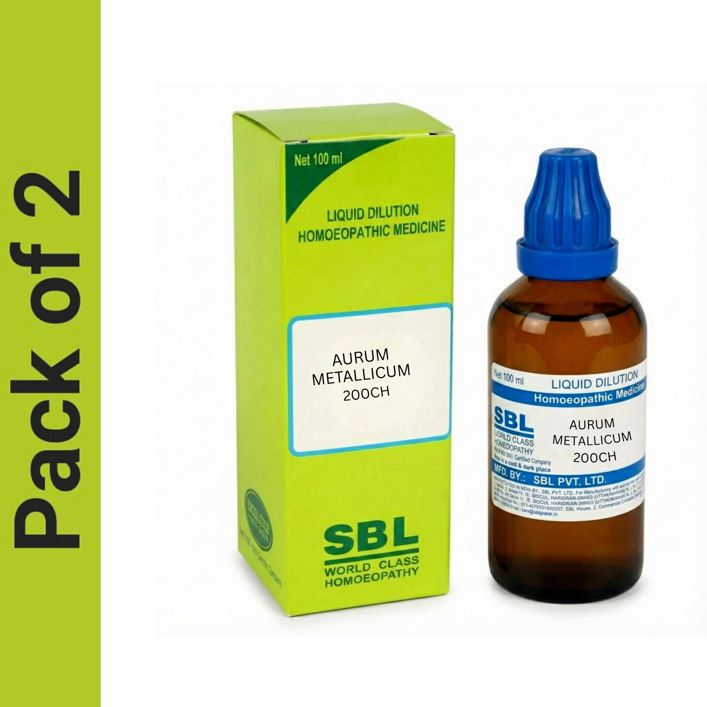 SBL Aurum Metallicum 200CH