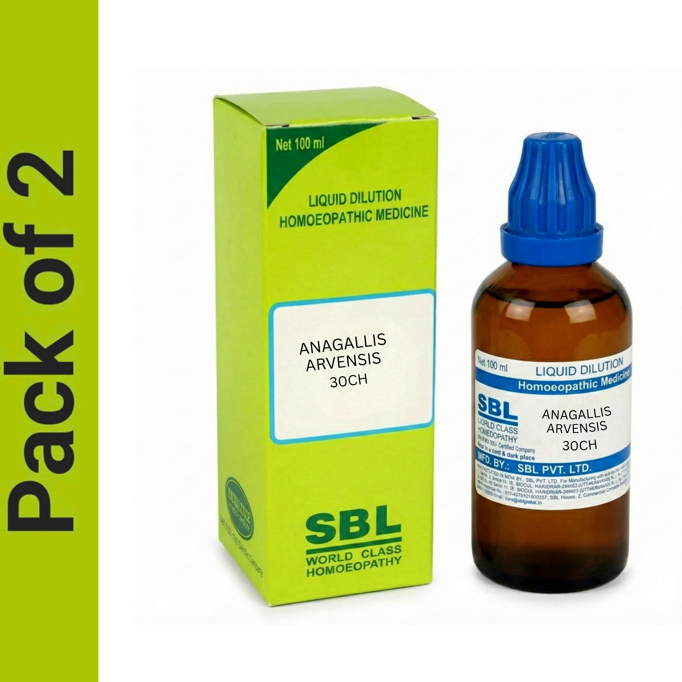 SBL Anagallis Arvensis 30CH 