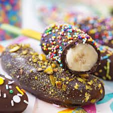 Dark Chocolate Dipped Frozen Banana
