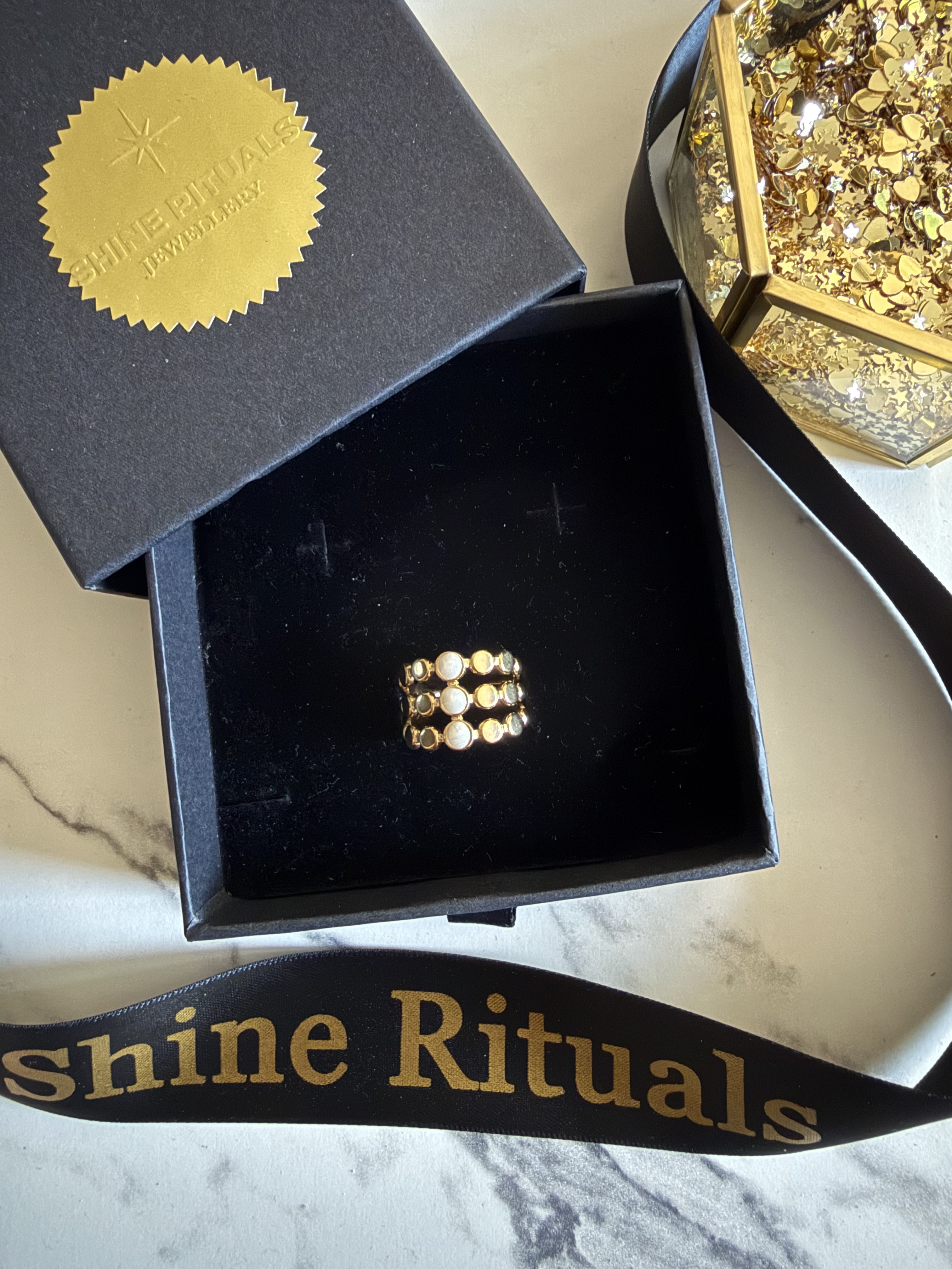 Goldie Ring | 18K gold plated tarnish free 