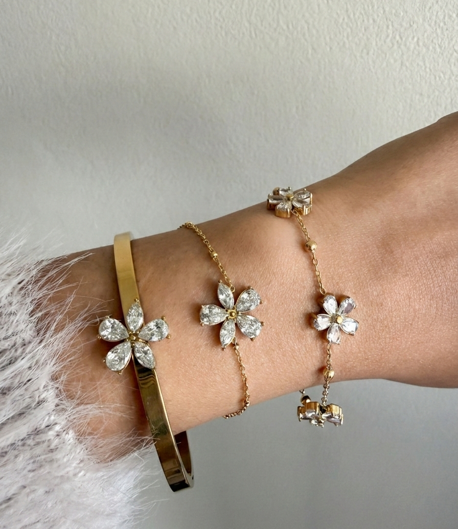 Amoura Floral Bangle