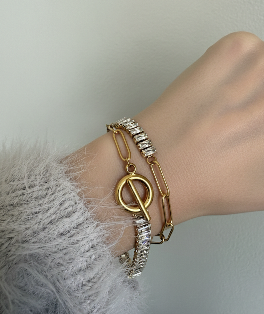 Thea Double Layered Bracelet