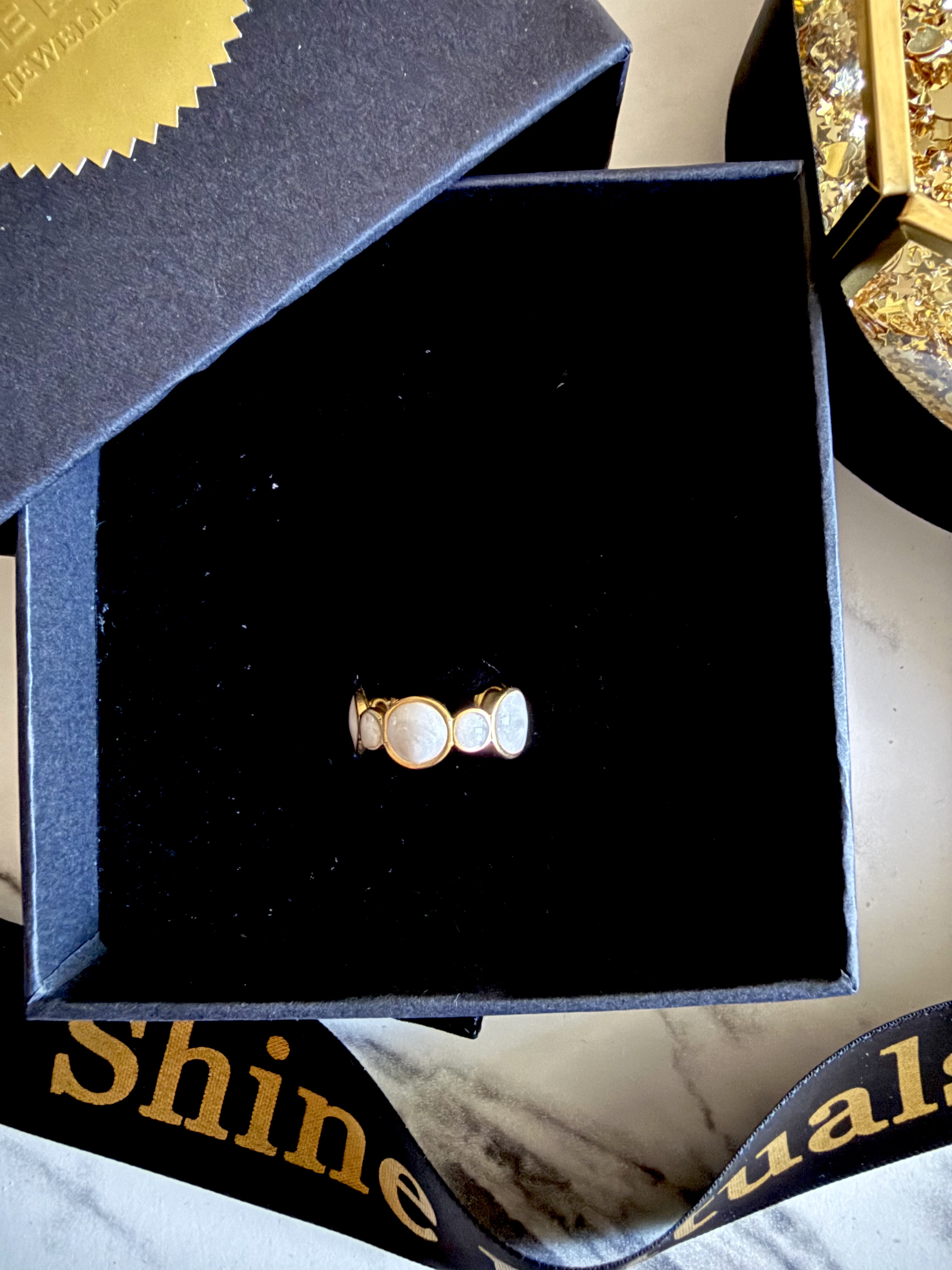 Valencia Ring | 18K gold plated Waterproof ring