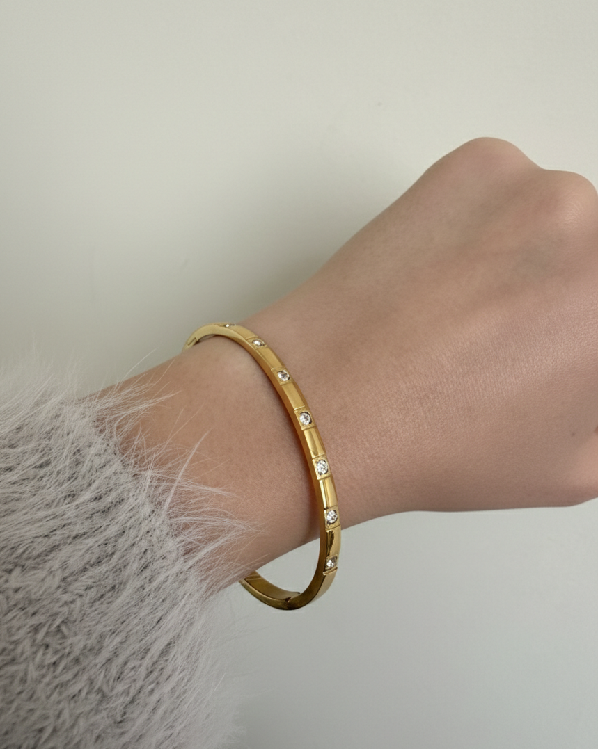 Bianca Crystal Bangle