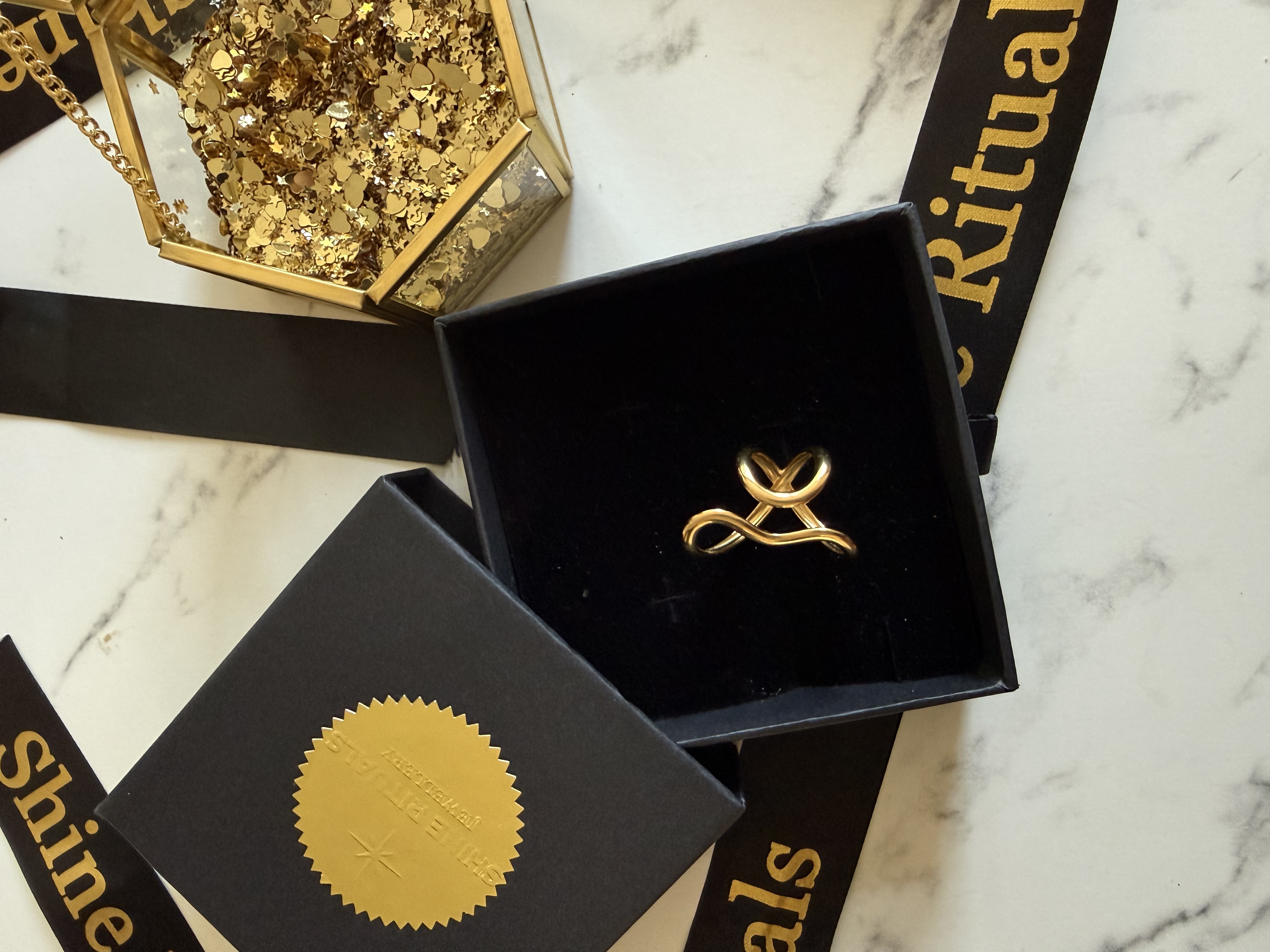 Minimalist Gold Ring | 18K gold plated everyday wear