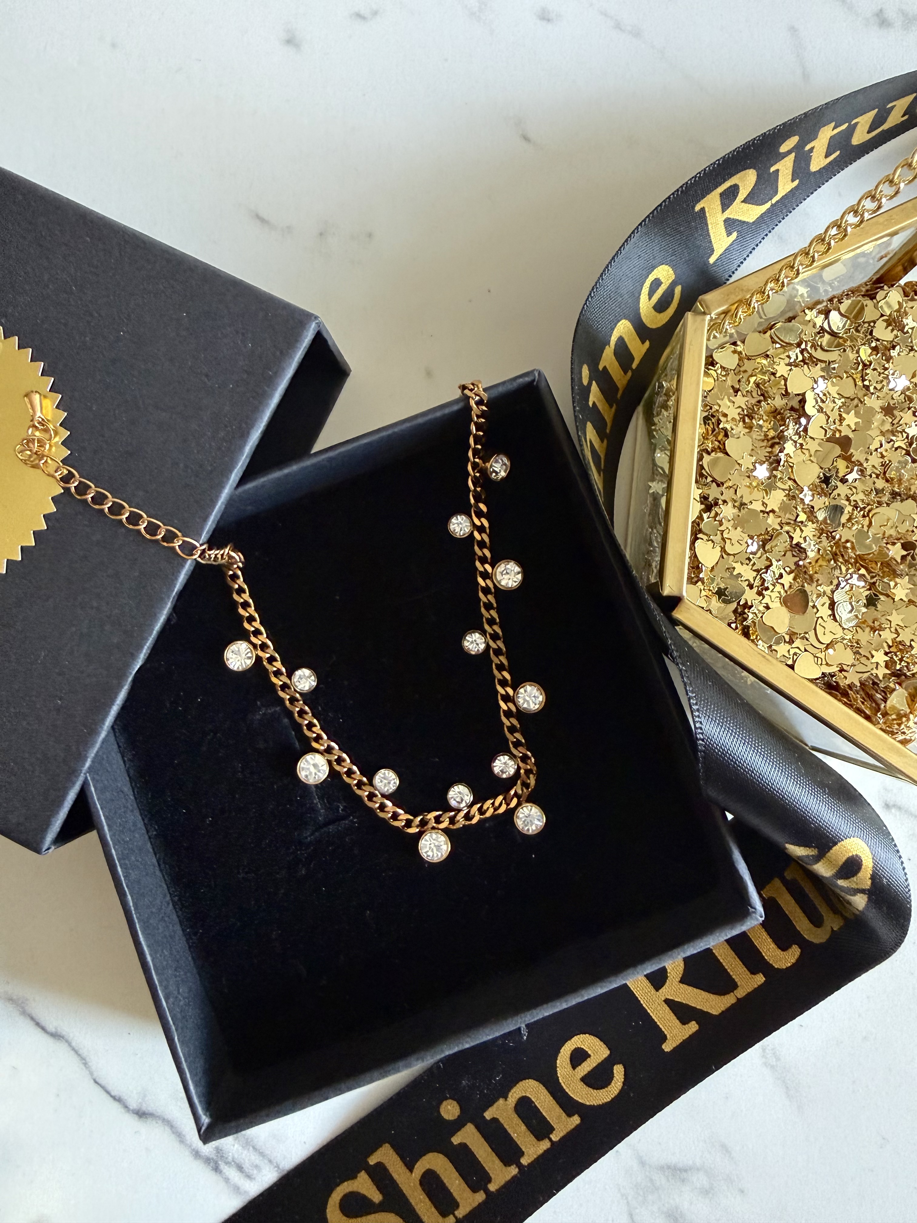 Ezra stone bracelet- waterproof and tarnish free