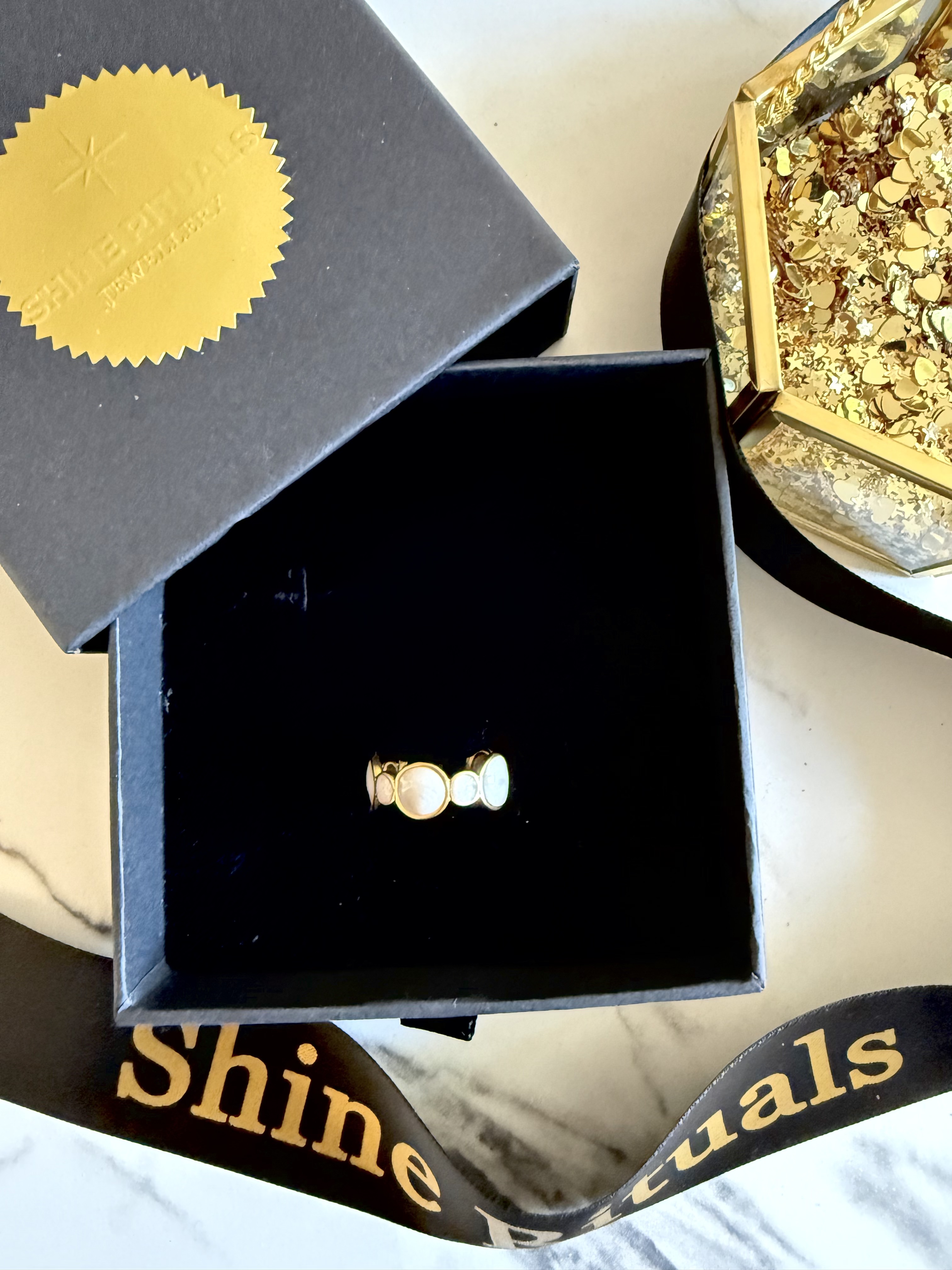 Valencia Ring | 18K gold plated Waterproof ring