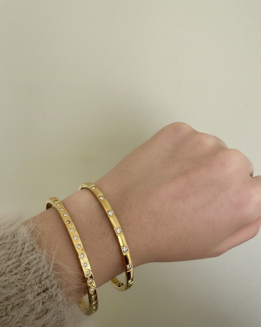 Bianca Crystal Bangle