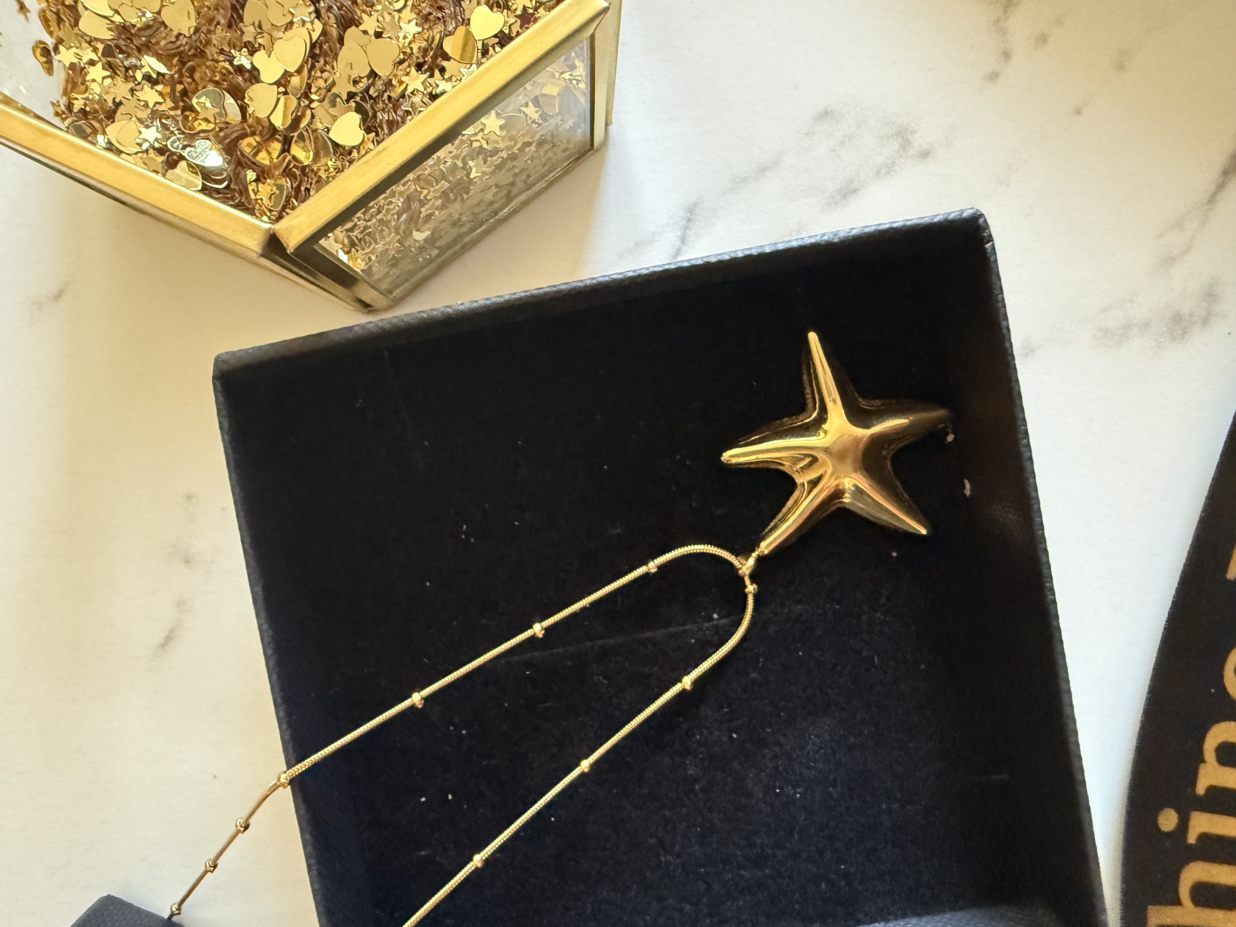 Goldstar Necklace | Everyday Waterproof Necklace | 18K Gold Plated Necklace 
