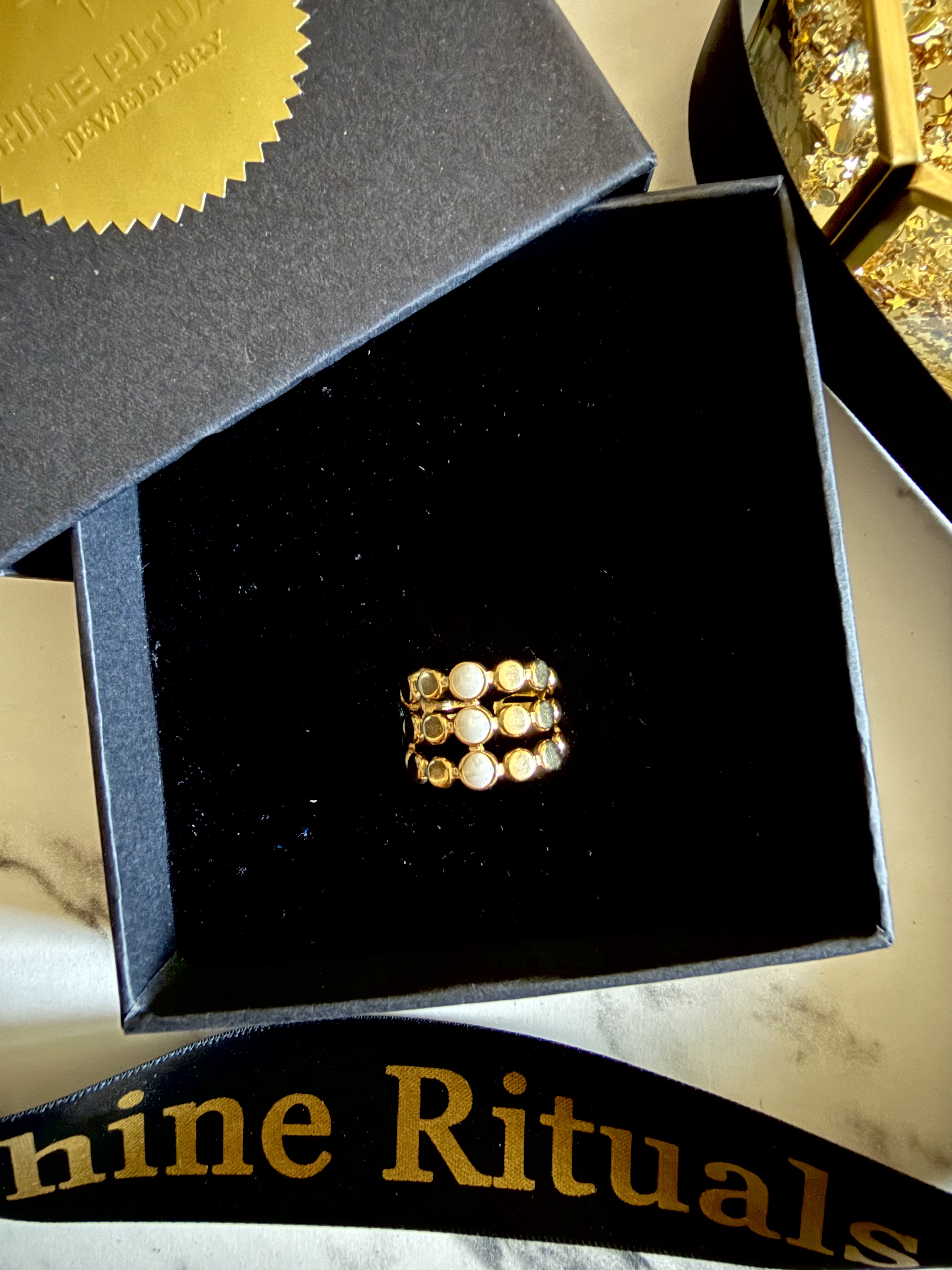 Goldie Ring | 18K gold plated tarnish free 