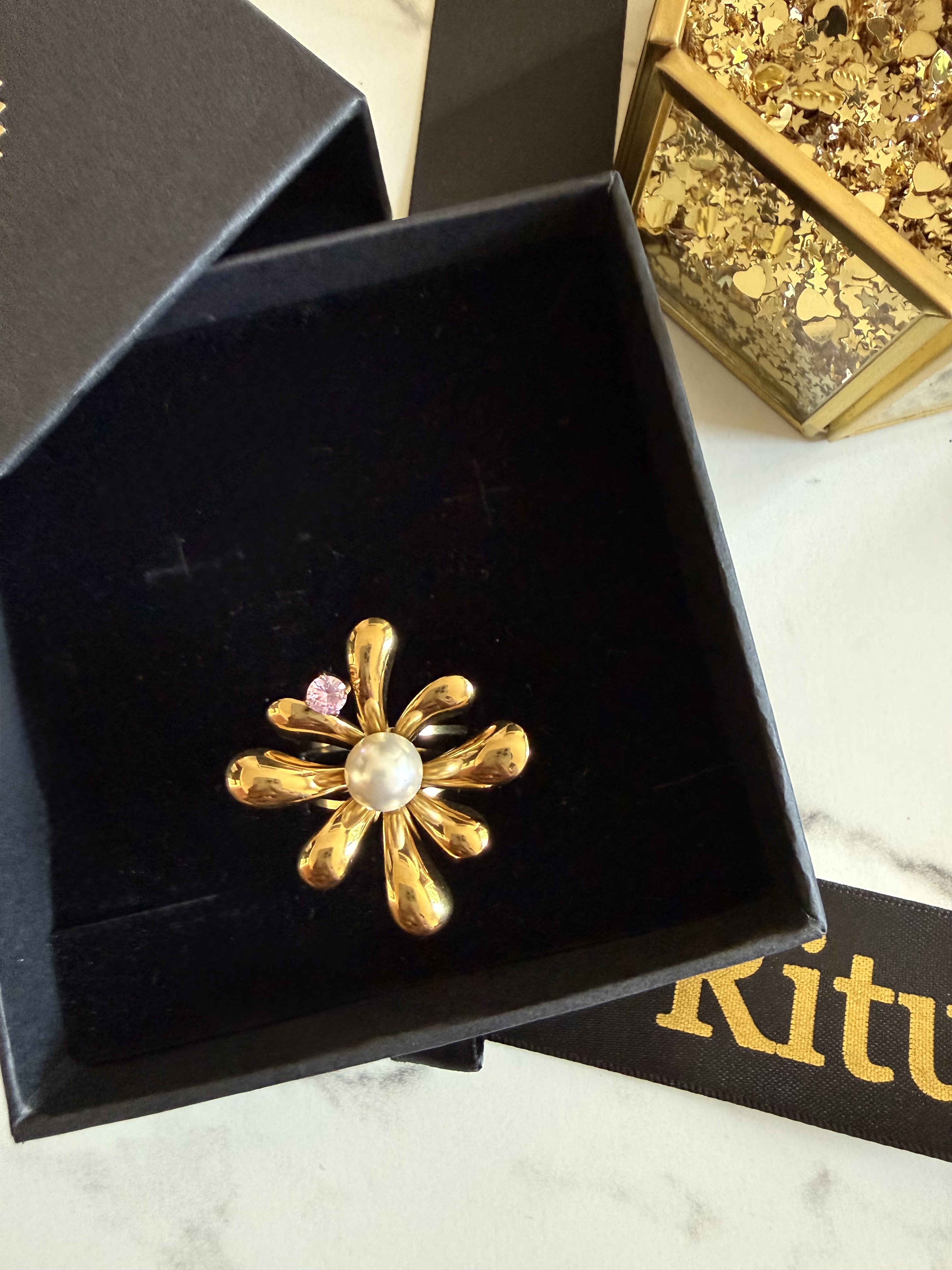 Cersei Ring | 18K gold plated waterproof ring