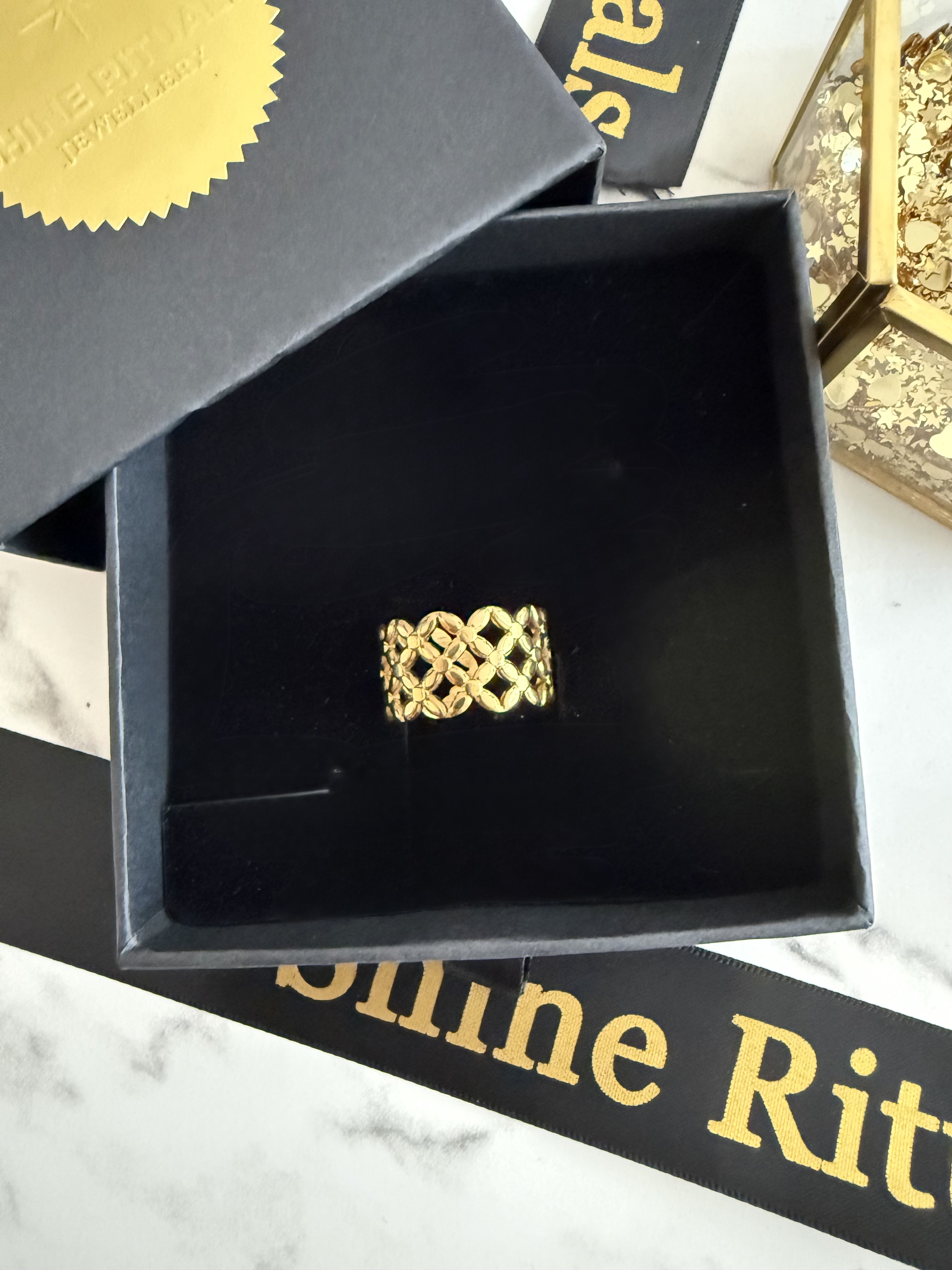 Nikk Ring | 18K gold plated waterproof ring