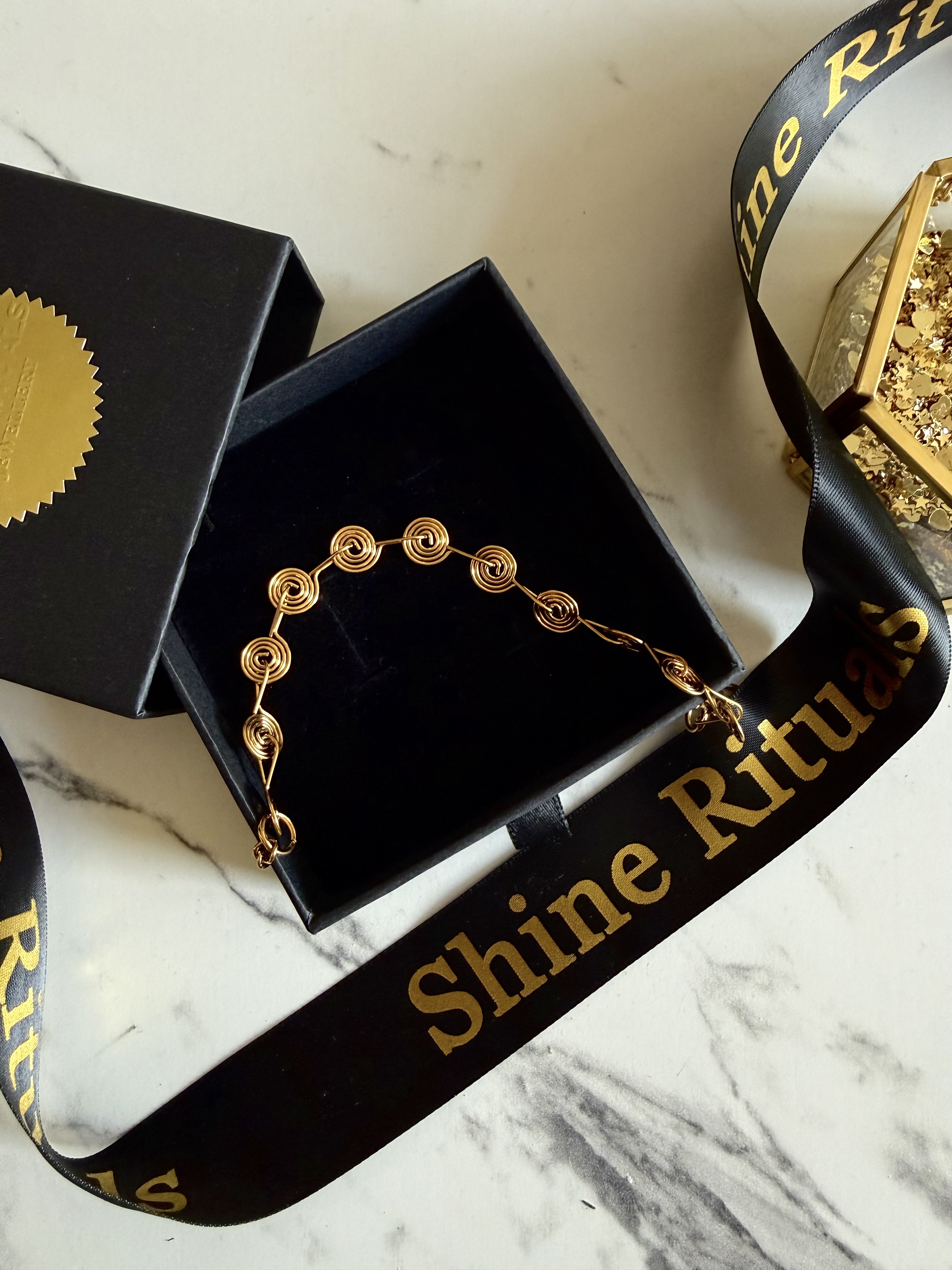 Reina Bracelet- Tarnish free 18K gold plated bracelet