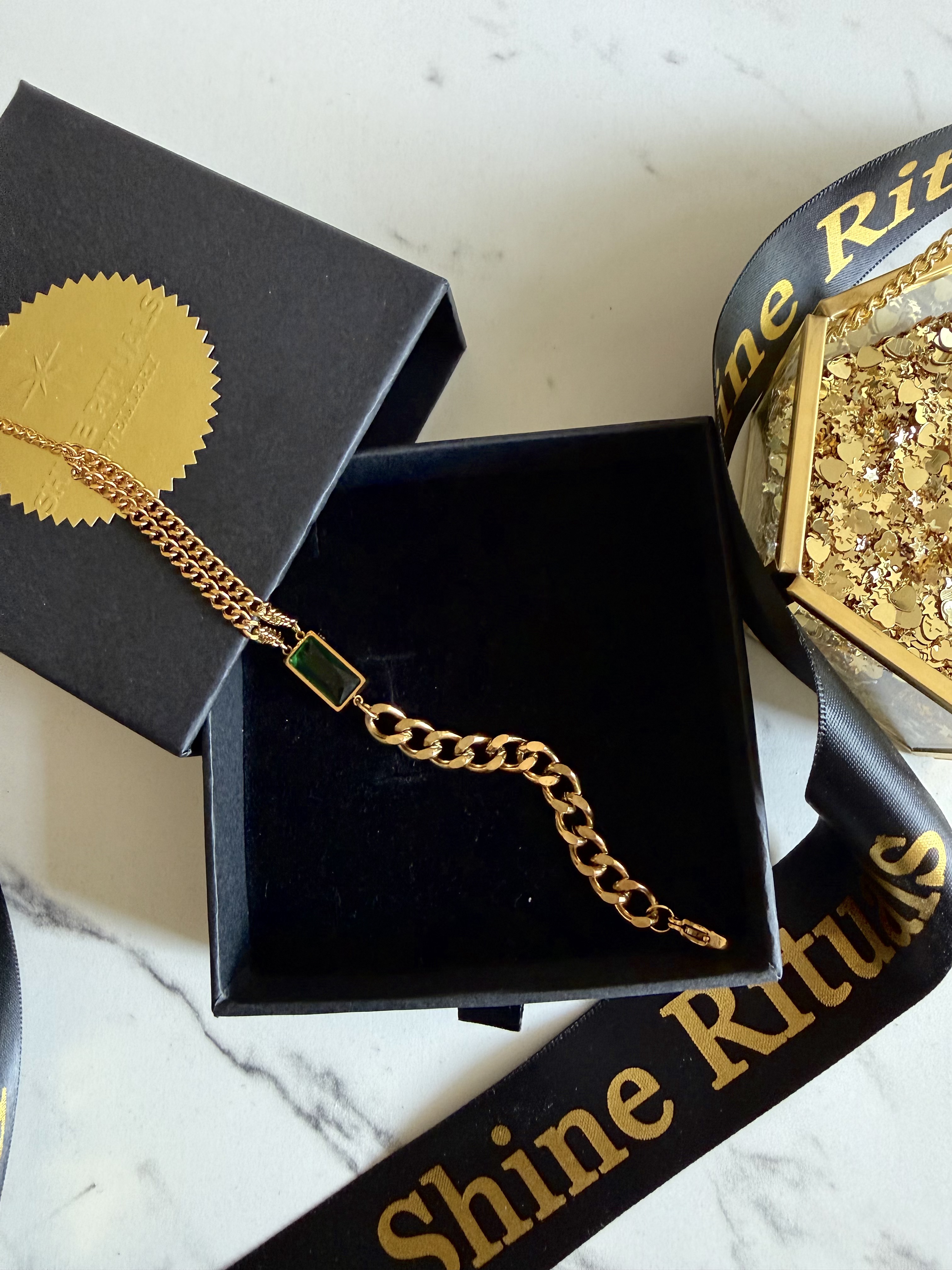 Sera Gold Chain Bracelet 