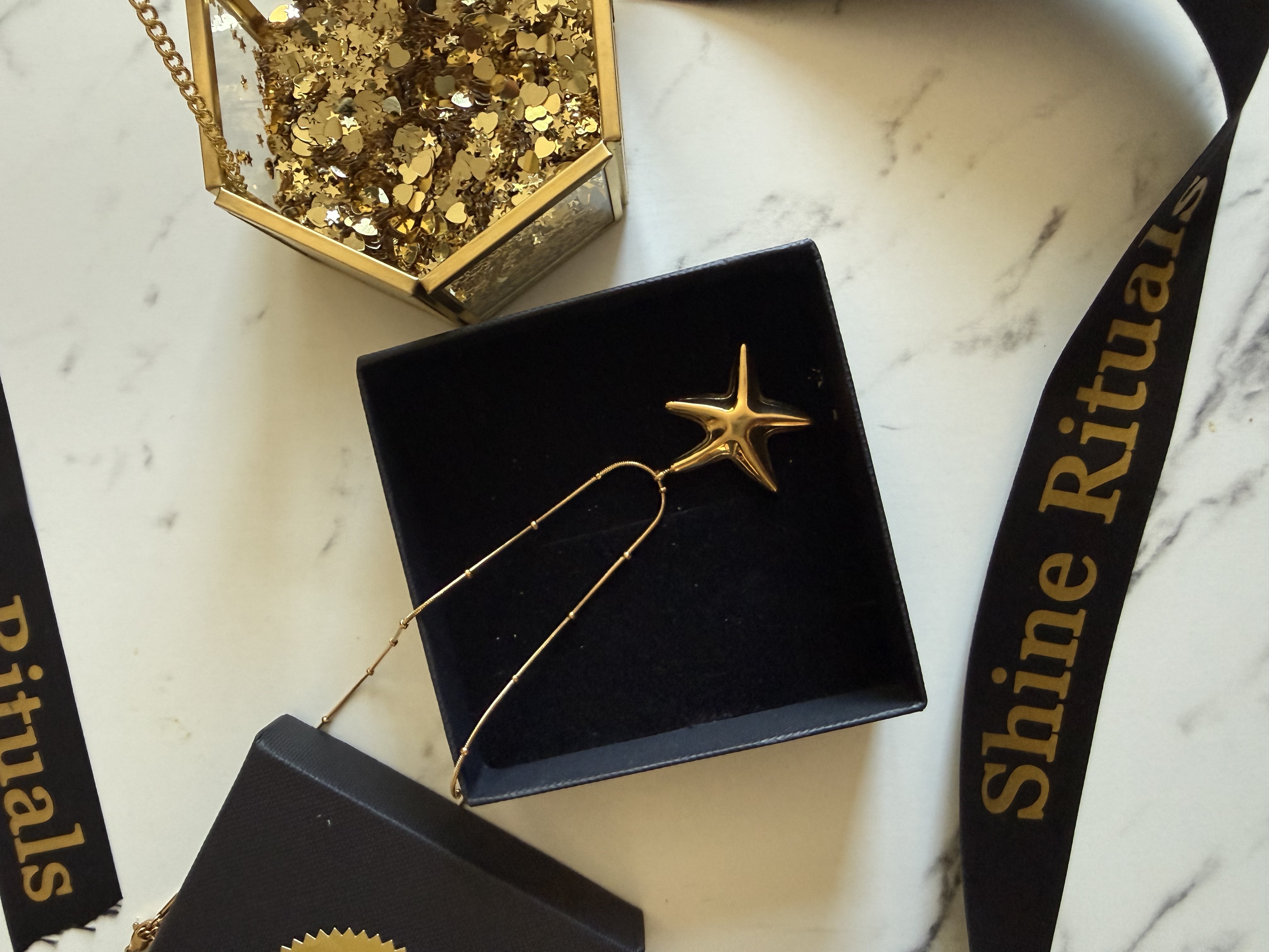 Goldstar Necklace | Everyday Waterproof Necklace | 18K Gold Plated Necklace 