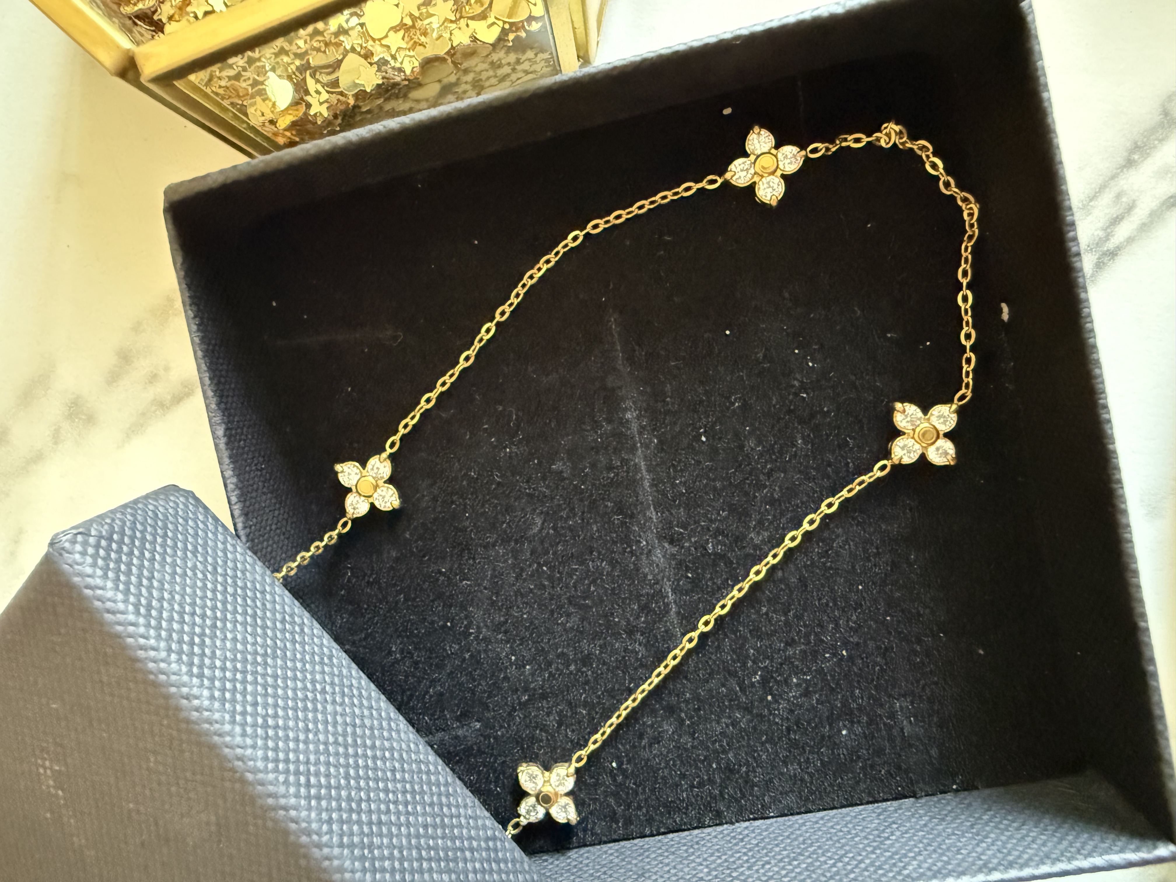 Marcella Necklace | Waterproof and Tarnish Free 18K gold plated 