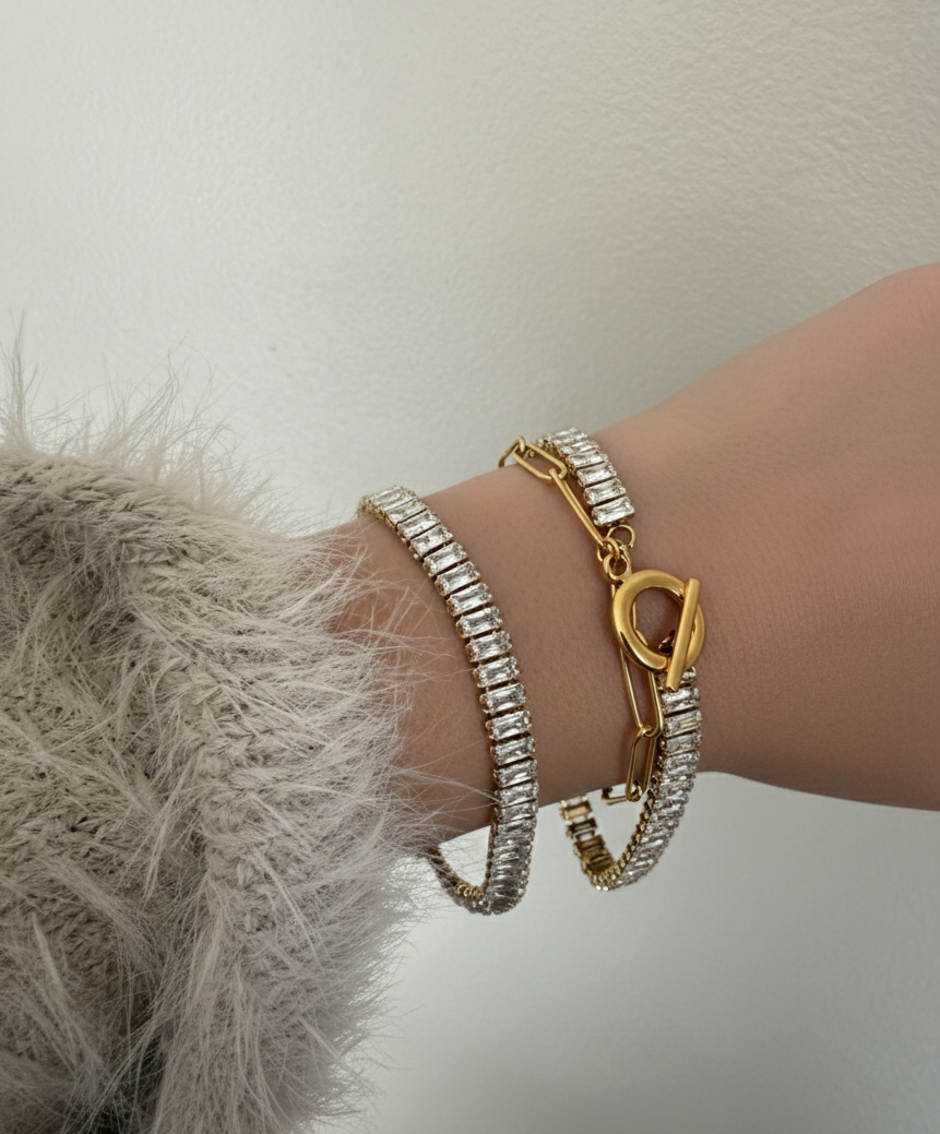 Cleo Tennis Bracelet