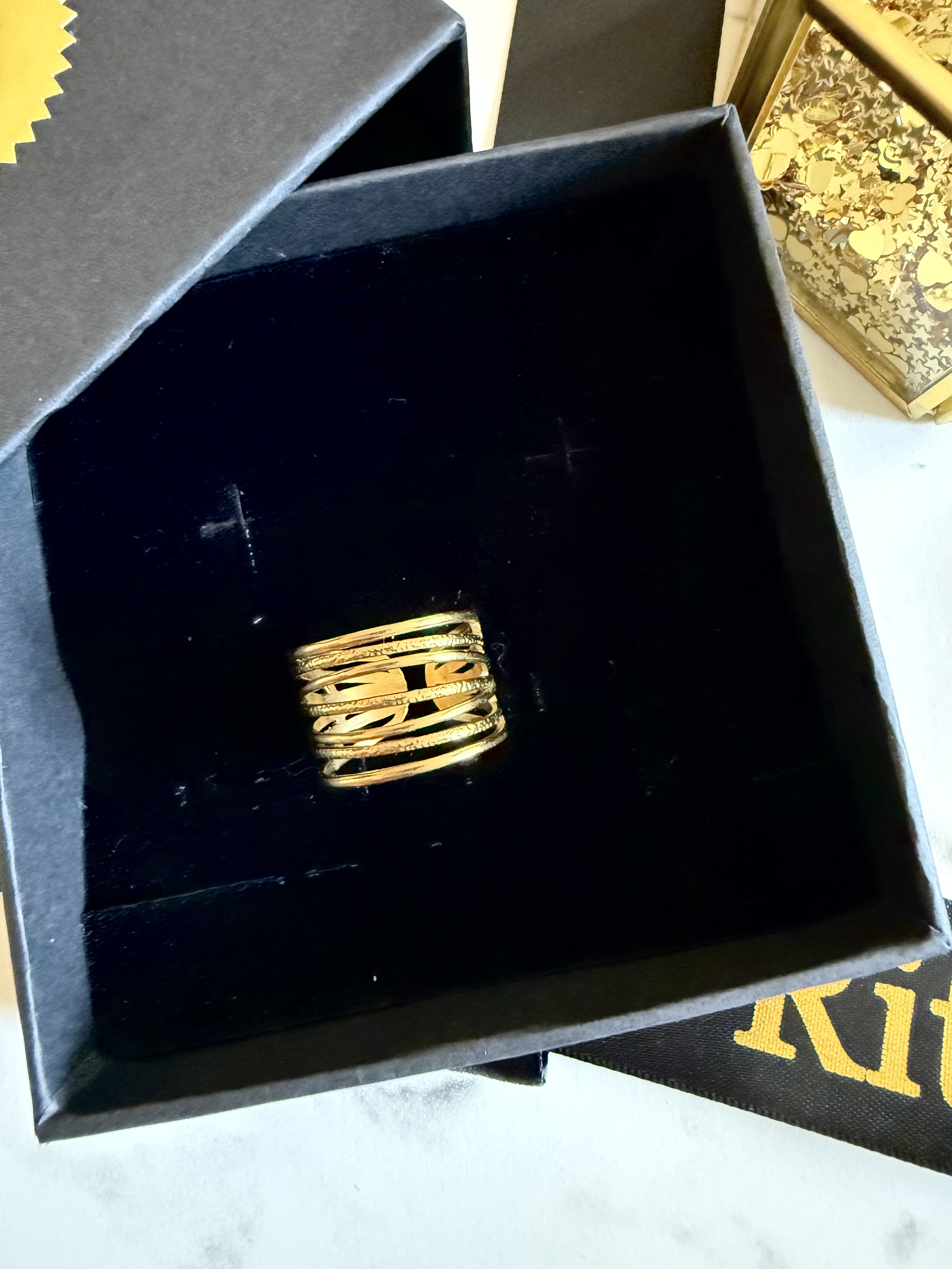 Inaaya Ring | Waterproof 18K gold plated