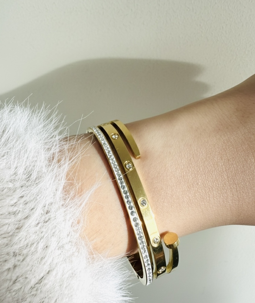 Audrey Crystal Bangle