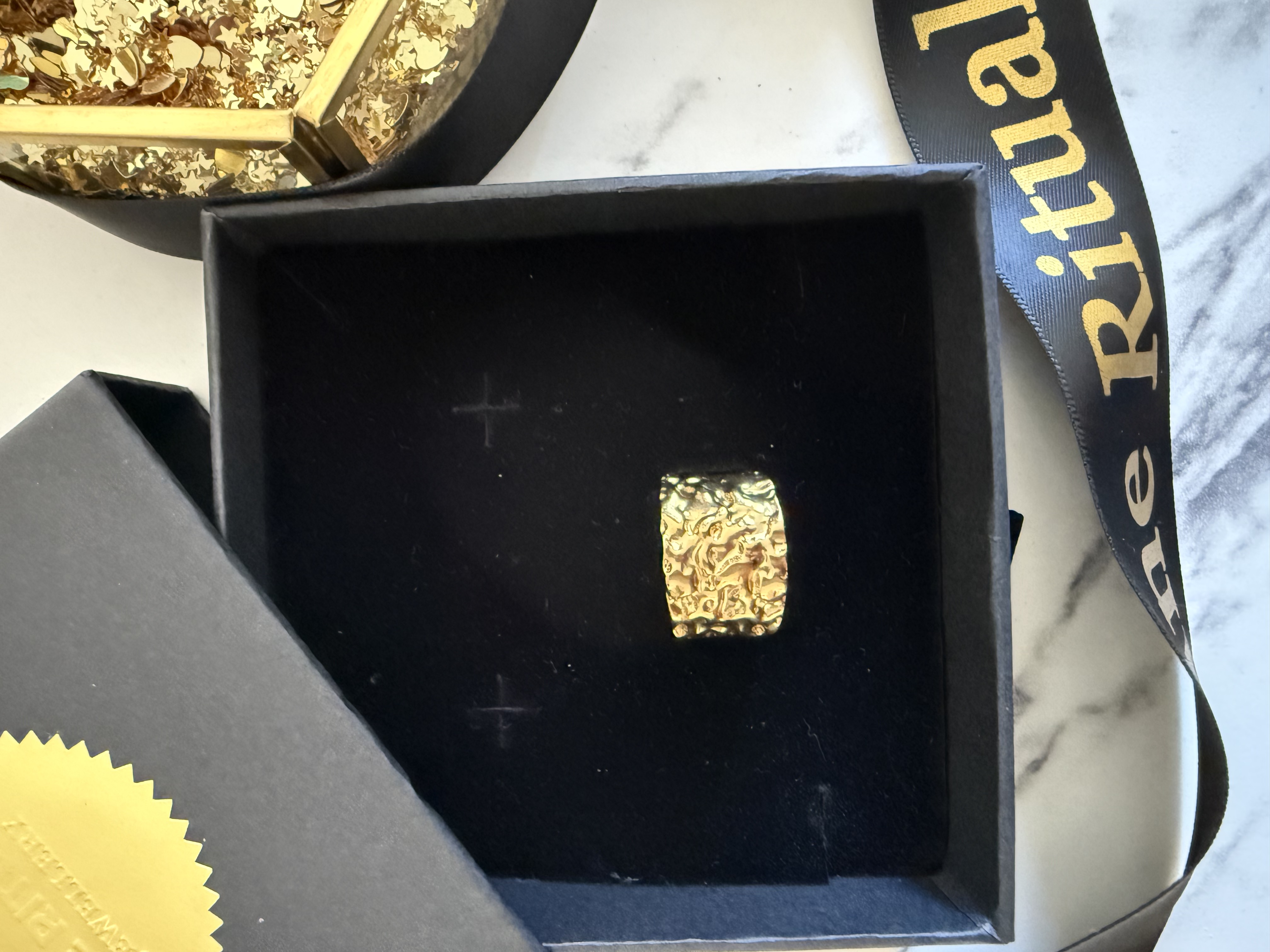 Kristina Ring | 18K gold plated waterproof ring