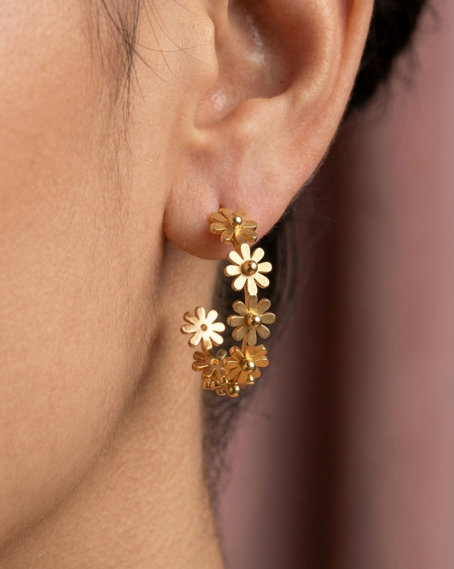 Brilla Hoop Earrings