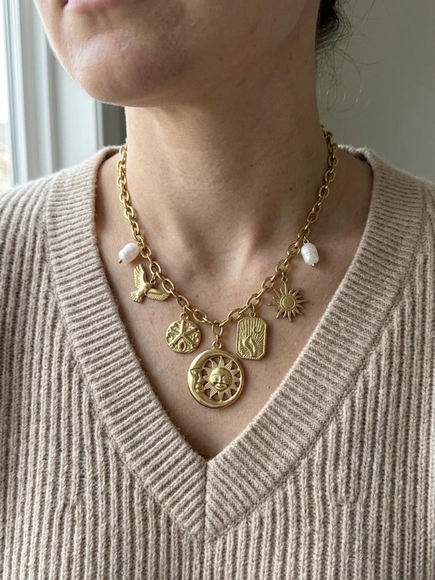 Sunshine Charms Necklace