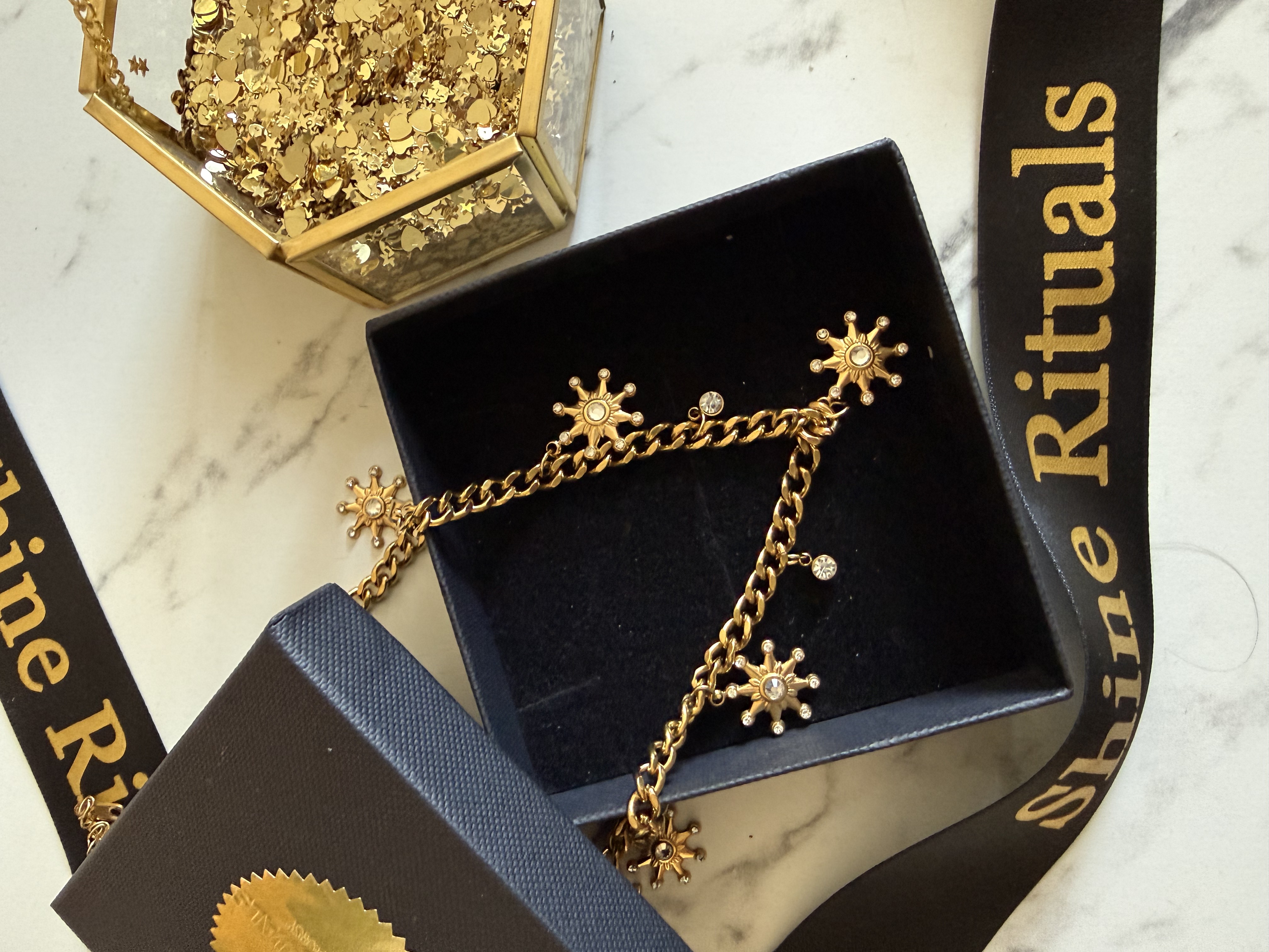 Evelisse Charm Necklace | Waterproof and Tarnish Free 18K Gold plated