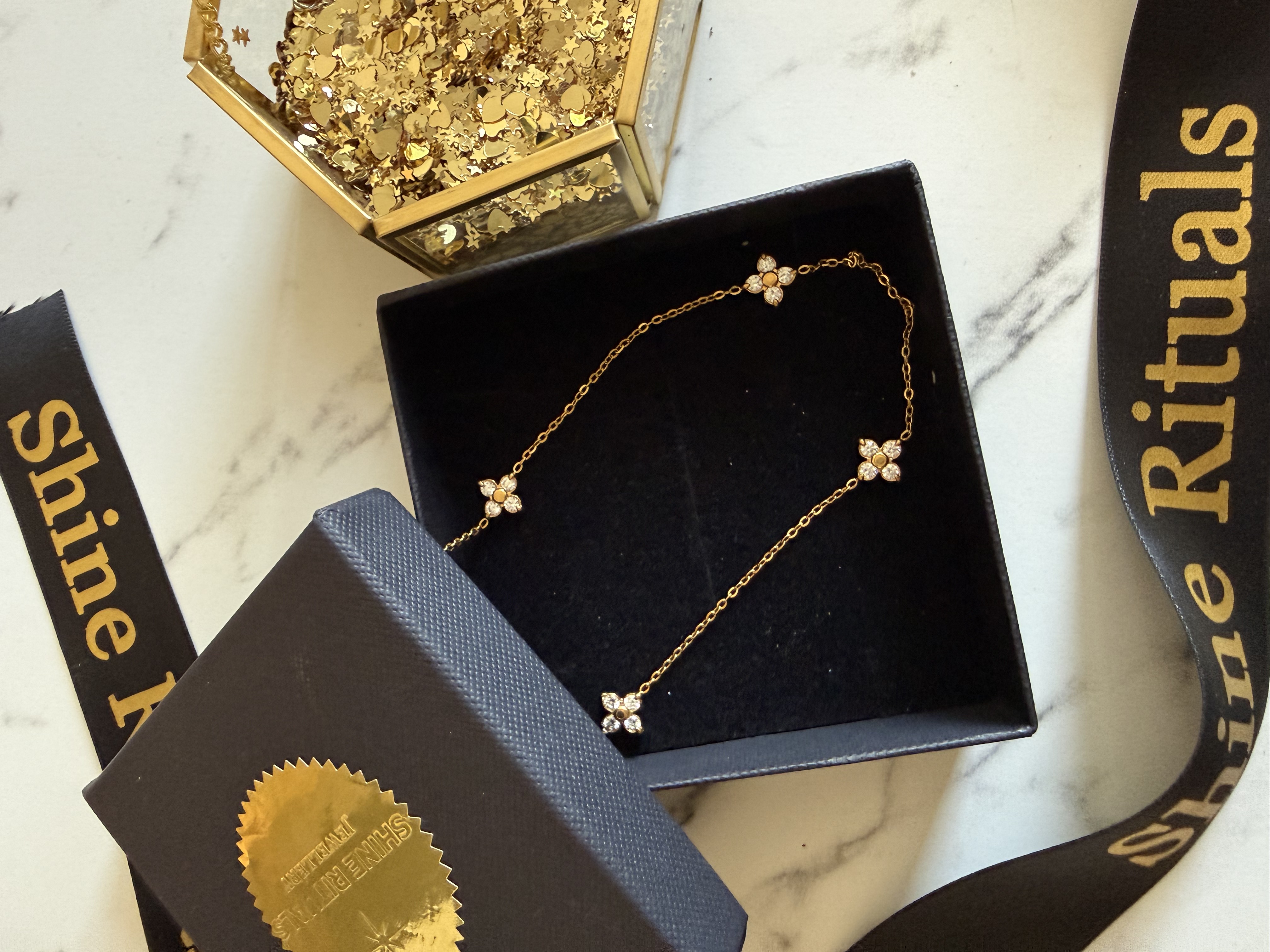 Marcella Necklace | Waterproof and Tarnish Free 18K gold plated 