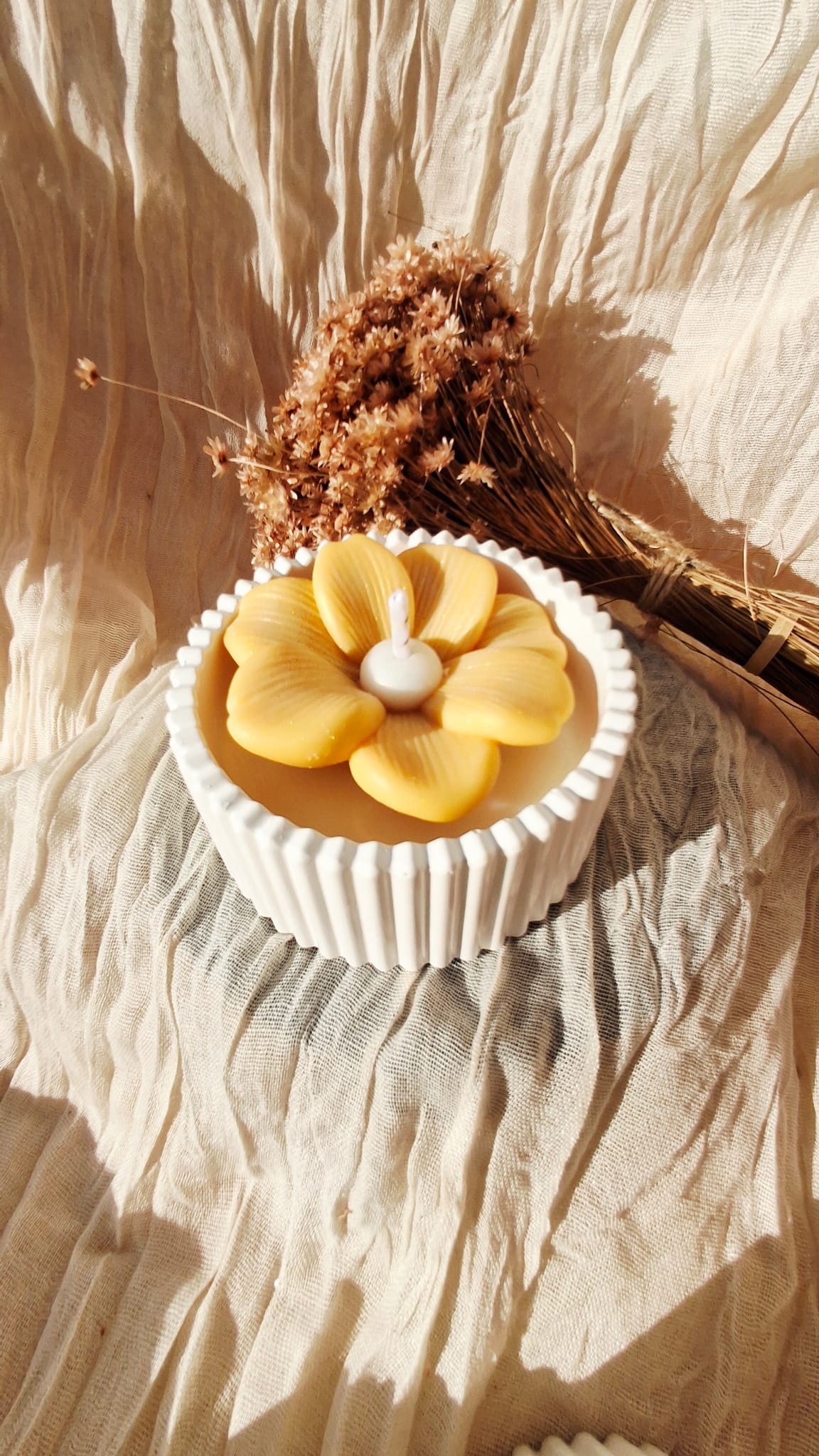 Velas Flor de Primavera