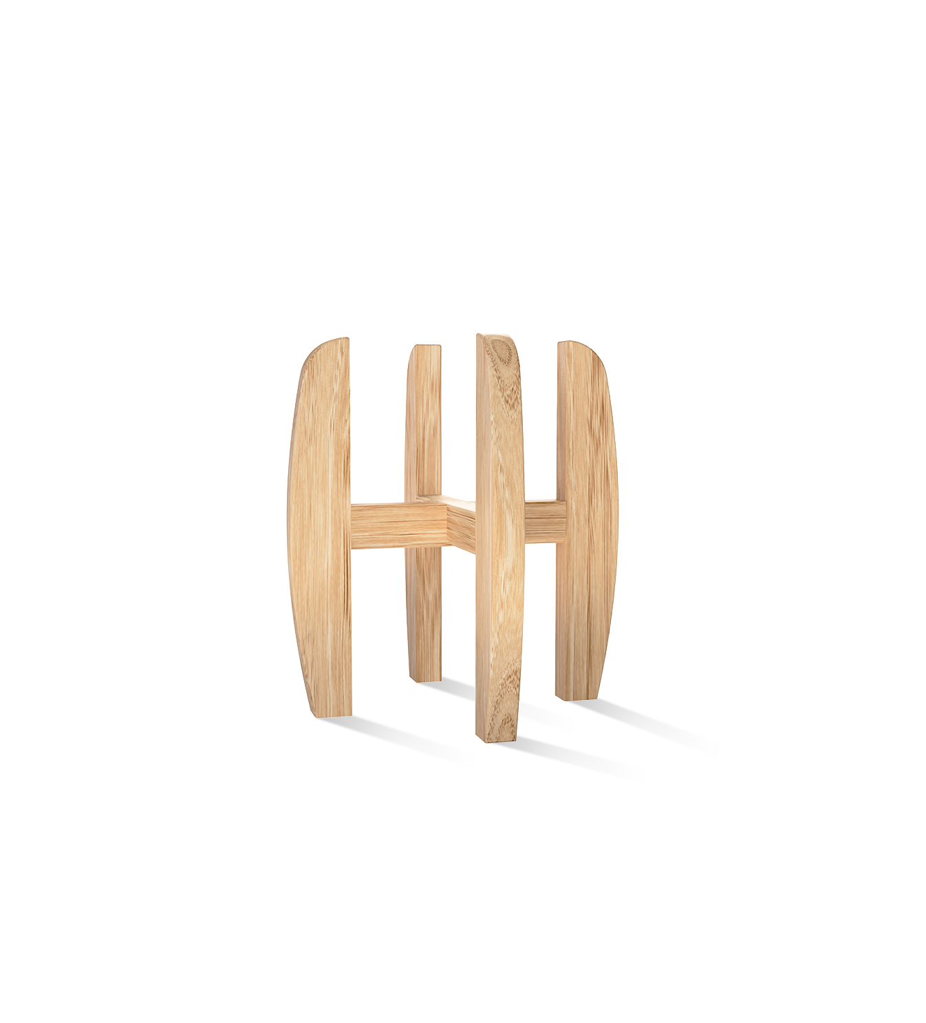 Support de pot de fleur en bois